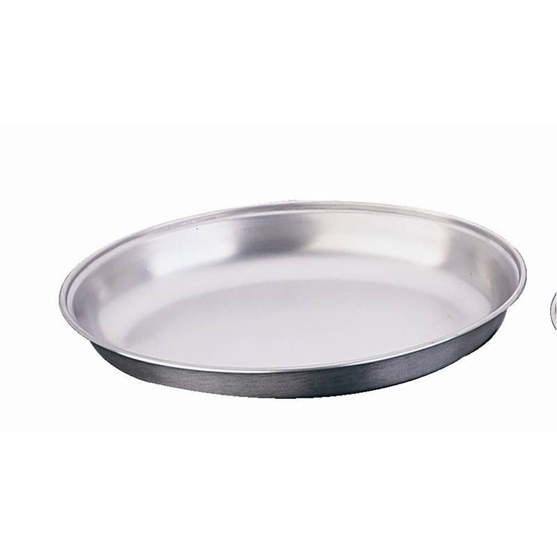 Olympia RVS ovale dekschaal 25.4cm