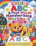 Coziloo ABC & First Words Handwriting Workbook Ages 3–6