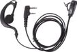 Kenwood PY29K in-ear hoofdtelefoon met clip voor kenwood-aansluiting