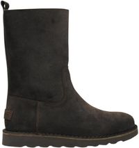 Shabbies Amsterdam Shabbies Palissa Mia High Zip Boots Dames - Bruin - Maat 37
