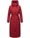 NAVAHOO Wintermantel rood / zwart