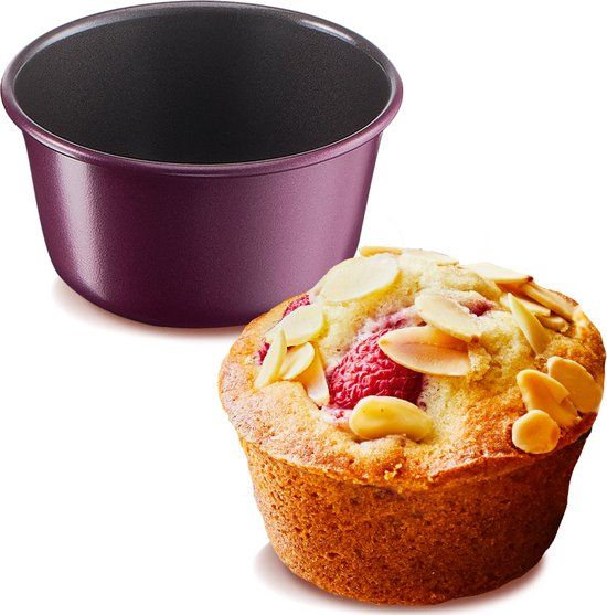 Tefal Creabake J3069404 Cakevorm - 3 stuks - Paars