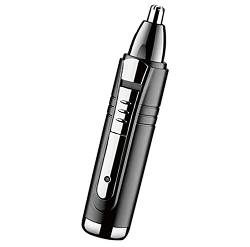SMSOM Oor en neus tondeuse Clipper - pijnloze wenkbrauw & gezichtskrans voor mannen vrouwen waterdicht dubbele rand messen voor gemakkelijk te reinigen