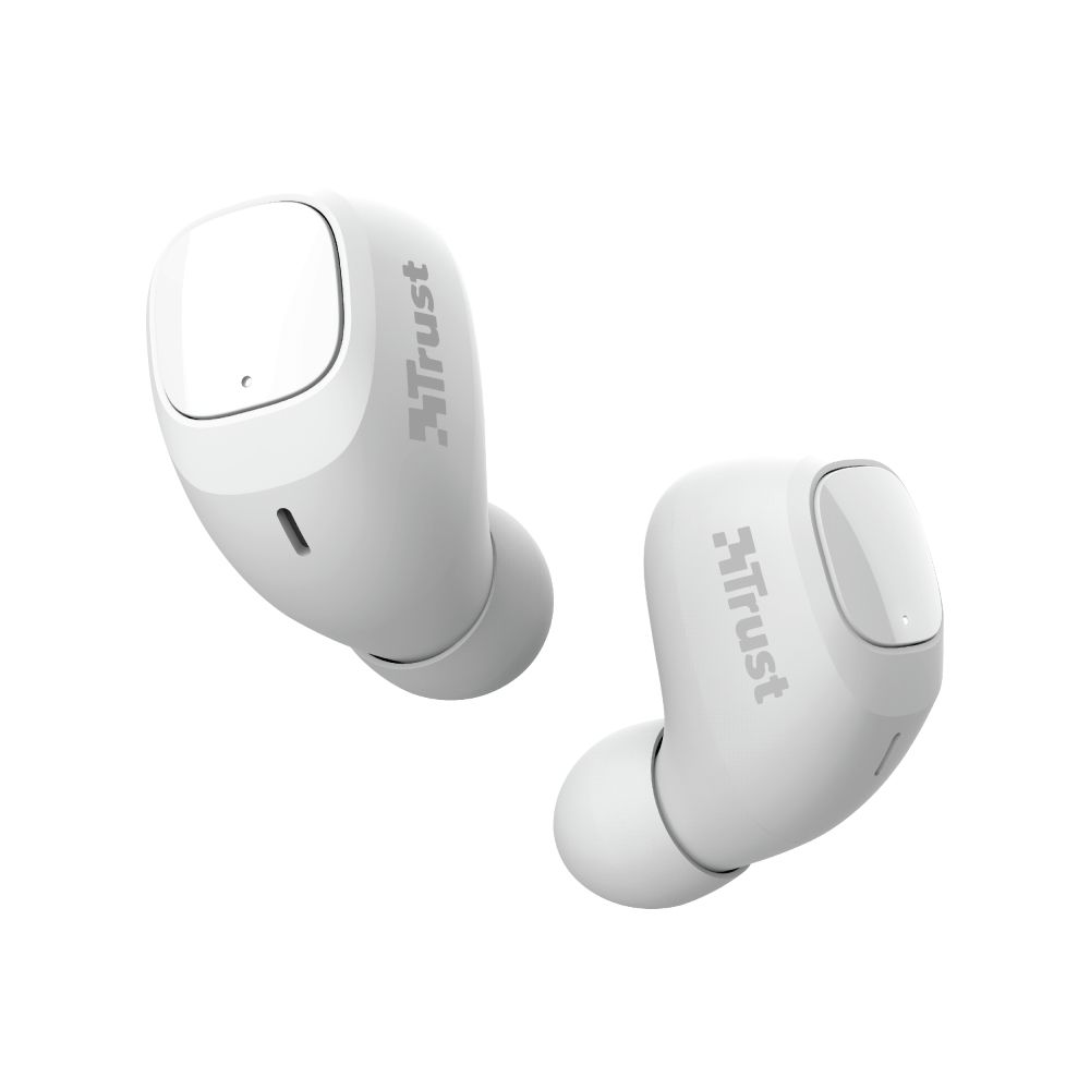 Trust Nika Compact - True Wireless Bluetooth Earbuds - White