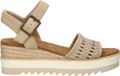 TOMS Diana plateau sandalen sleehak Goud Suède Dames Maat 42