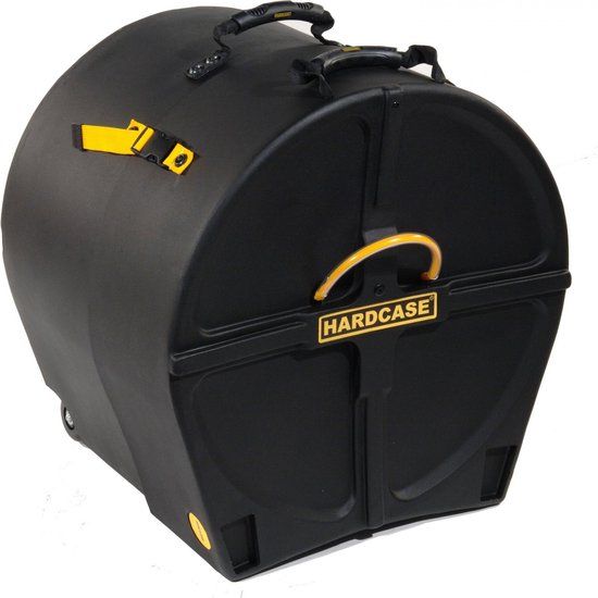 Hardcase HN18B Bass Drum Case with Wheels - 18 inch