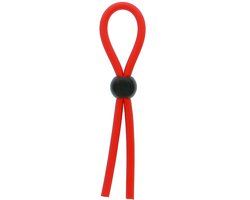 Dreamtoys Stretchy Lasso Penisring - Rood