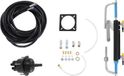 Kit de direction hydraulique pour hors-bord - modèle bbh90C - Système de direction - Convient aux moteurs jusqu'à 90 ch - Pompe 68 ccm - 6,9 MPa - Tuyaux 7 mètres - 200 bar - Convient aux bateaux et yachts - Noir