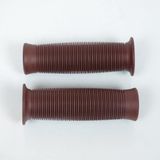 Avoc proconcept 2 roues (p2r) Avoc Sheffield marron caramel poignée revêtement guidon strié pour moto vintage café racer