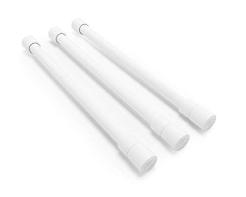 Camco RV Refrigerator Bar - 17" - 3 Pack - White