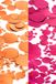 J-Line Zak ronde pailletten - PET - fuchsia/oranje - assortiment van 2