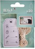 Toga naissance-leonard Josephine & Shapes Cut dies-cuts, Papier Wit, 3.3 x 6 x 0.1 cm