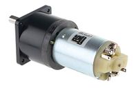 RS PRO Borstel-aandrijfmotor tot 600 mNm 500:1, 24 V dc, assen Ø 6 mm, 38 mm x 110,1 mm
