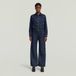 8719965012981 G-Star Belted 3D Loose Jumpsuit Dames XS Katoen Herfst/Winter 2025 worn in eclipse