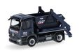 Herpa Mercedes-Benz Actros S vrachtwagen met afneembare arm AK12 "ALBA", miniatuur op schaal 1:87, verzamelstuk, Made in Germany, kunststof