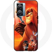 Maniacase Case Realme V23 de koning leeuw Disney film Simba Nala Mufasa