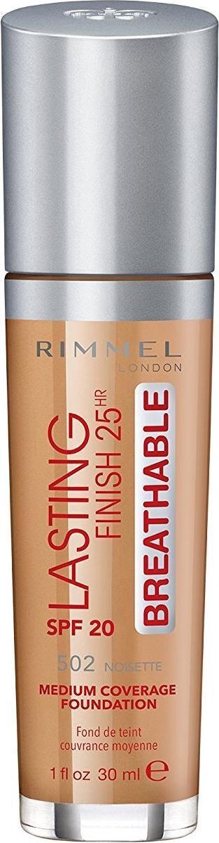 Rimmel London Rimmel Lasting Finish Breathable Foundation - 502 Noisette