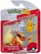 Jazzwares Pokémon Battle Figure Set Pikachu Gelatini Flamara - 6 cm