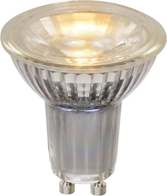 Lucide LED BULB - Led lamp - Ã˜ 5 cm - LED Dimb. - GU10 - 1x5W 2700K - Transparant