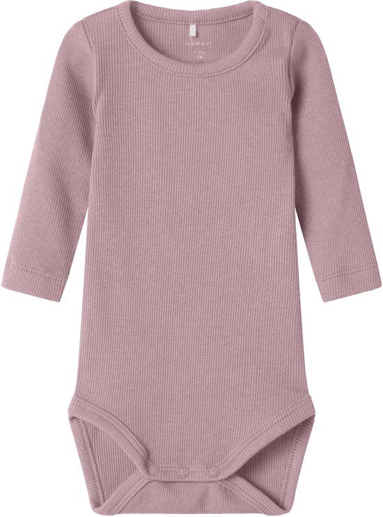 NAME IT NBNKAB LS BODY NOOS Baby Lilas Maat 74 Katoen/Modal/Elastaan