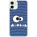 Monster Bedrukt siliconen hoesje compatibel met iPhone 12 Mini