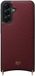 AVY Leren Hoesje geschikt voor Samsung Galaxy A56 | Compatibel met MagSafe | Leather Case | Back Cover | Haakjes voor koord | Burgundy