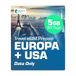 Simmetry Europe & US gegevens eSIM, 5 GB, 90 dagen