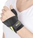 EMO Orthèse de pouce et bandage de poignet enveloppants - Noir Jaune - Taille unique
