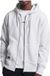 Superdry Code Essential Hooded Sweatshirt met Rits Wit XS