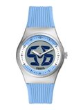 FOSSIL Montre analogique 'ARCHIVAL BIG TIC - Argentina' bleu clair / argent