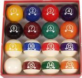 Aramith Pool ballen set 57.2mm Continental