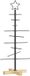 vidaXL Metalen kerstboom Zwart 89 cm Poedercoated staal