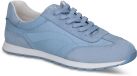 Caprice Dames Sneaker 9-23720-46 818 G-breedte Blauw Leer/Textiel Maat 38 EU