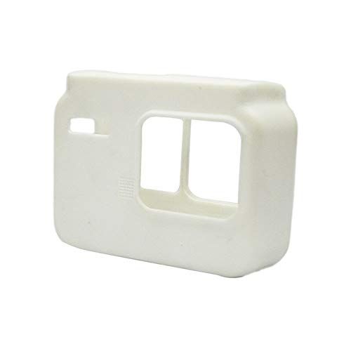 KBREE Silicone Case Frame Beschermende Shell Anti-Fall Case Zwart Wit Siliconen Behuizing voor Insta360 ONE R 4K Camera Accessoires (Kleur: Zwart)