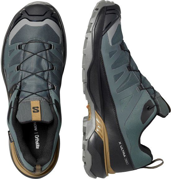 Salomon X Ultra 360 Gore-Tex Lage Wandelschoenen Heren Antraciet