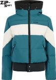 Protest Prtmilla JR Ski Jas Meisjes Rainstorm Blue Colorblock Polyester 152