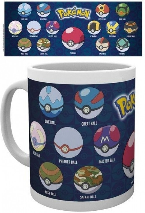 GB eye pokemon mok - pokeball varieties