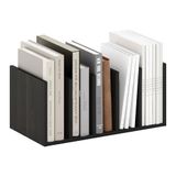 Furinno Desktop Storage Organizer, Engineered Wood, Espresso, 5 File Compartments