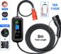 APP-11KW-5M Chargeur EV portable, courant réglable, contrôle via application, type 2