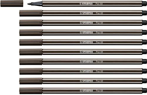 Stabilo Premium Viltstift - Pen 68-10 stuks - amber