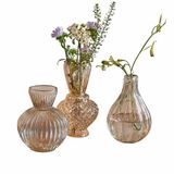 LOBERON Vaas set van 3 Faunelle roos
