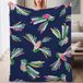 Icecat Couverture en polaire, douce et chaude en microfibre pour le printemps, décoration de chambre à coucher, excellent cadeau pour femmes et hommes, 60x80 pouces