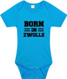 Born in Zwolle body bébé garçon bleu 80