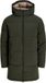 Jack & Jones Heren Jas winter Surface Long Puffer Groen Maat XXL