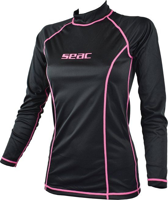 Seac RASH GUARD T-SUN LONG BLACK LADY XL - 8002908392784