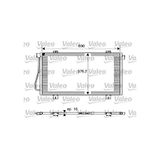 Valeo Condensor, Airconditioning 817742