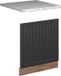 Vicco Frontpaneel Fame-Line, Donkergrijs/Goudkleurig Eiken, 60 cm, WB Marmer