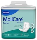MoliCare Premium Form 5 drops, voor matige incontinentie: maximale betrouwbaarheid, extra bescherming tegen lekken en discretie voor vrouwen en mannen, 32 stuks