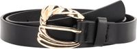 Faina Riem Vrouwen Imitatieleer Zwart 102 cm