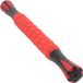 Bâton de massage pour thérapie musculaire avec poignées ergonomiques, couverture à 360°, disponible en rouge, avec engrenages à rainures profondes pour la thérapie des points de déclenchement, adapté au sport et au soulagement de la douleur
